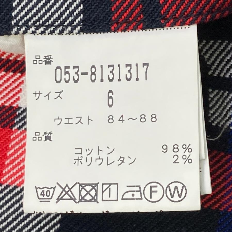 PEARLY GATES チェック柄ゴルフパンツ ネイビー PEARLY GATES パーリーゲイツ ストレッチパンツ チェック柄