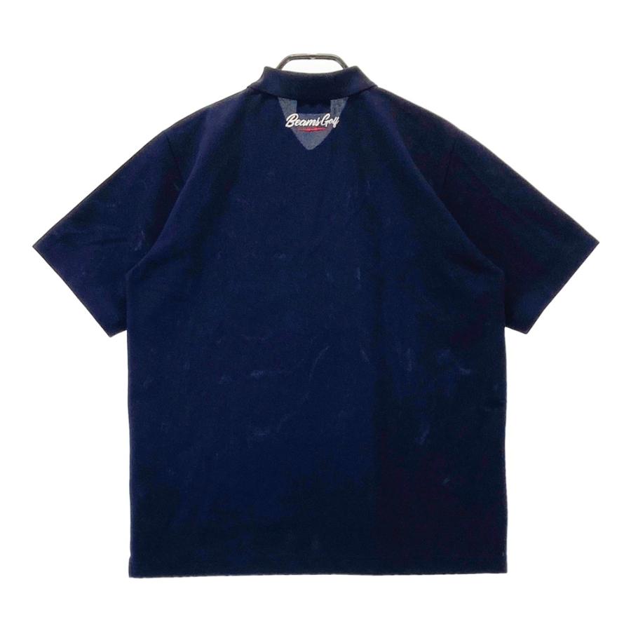 新品　BEAMS GOLF　ビームス ゴルフ　ポロワンピース　ネイビー BEAMS GOLF ビームスゴルフ ×ELECTRIC 半袖ポロシャツ ネイビー系