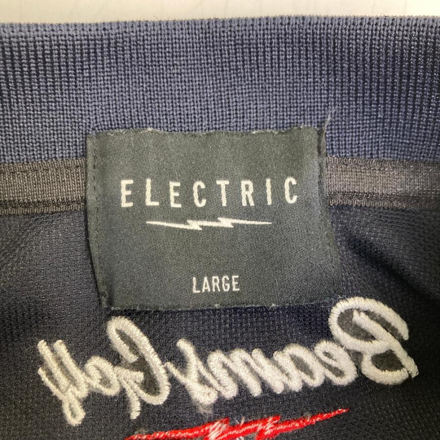 BEAMS GOLF ビームスゴルフ ×ELECTRIC 半袖ポロシャツ ネイビー系