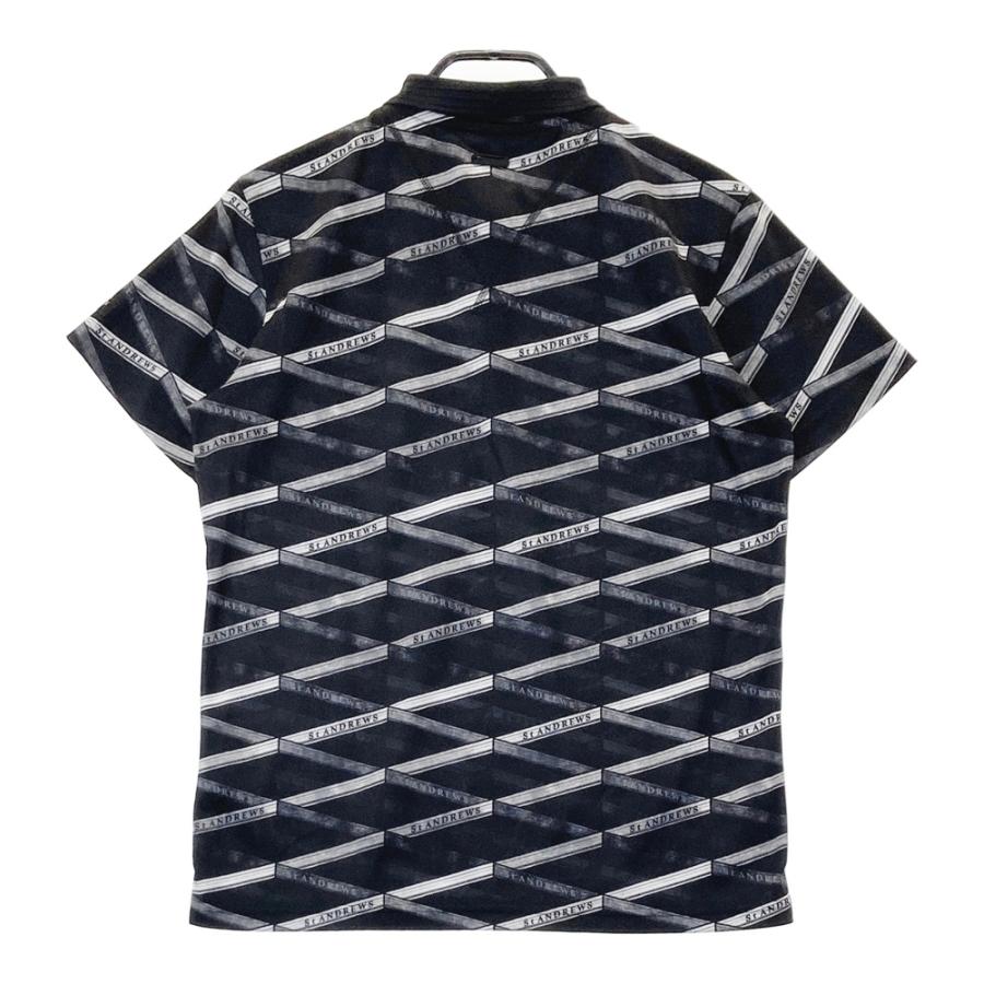 【新品・未使用・タグ付】St Andrews ポロシャツ 総柄 M 新品・未使用・タグ付】St Andrews ポロシャツ 総柄 M 楽天市場