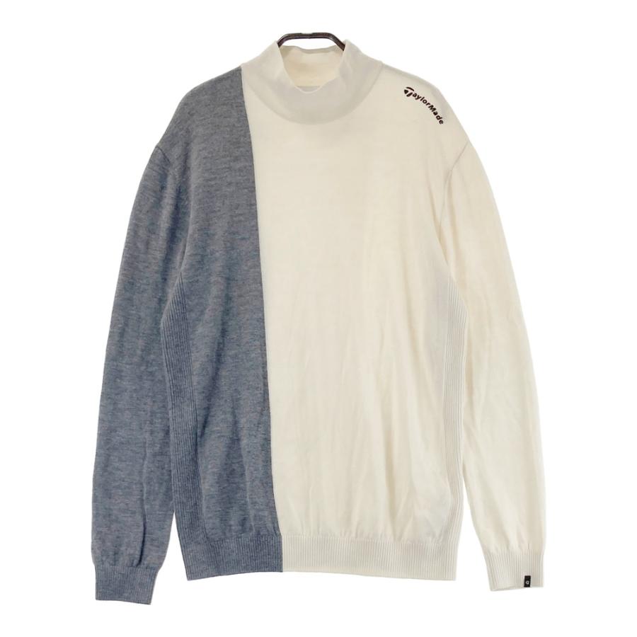 TAYLOR MADE テーラーメイド ハイネック ニットセーター ホワイト系 0