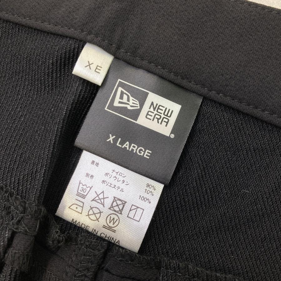 美品】NEW ERA ニューエラ パンツ ブラック系 XL ゴルフウェア メンズ