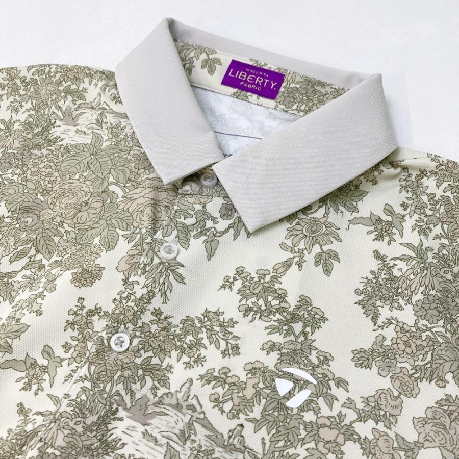 新品】TAYLOR MADE テーラーメイド 2024年 半袖ポロシャツ LIBERTY 花