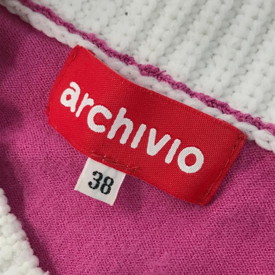 ARCHIVIO アルチビオ 2024年モデル 長袖ニットセーター ブラック