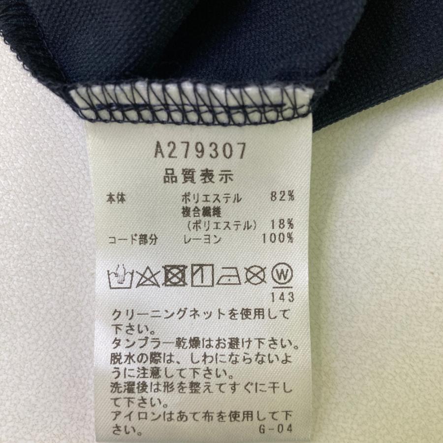 ARCHIVIO アルチビオ モックネック 半袖Tシャツ ネイビー系 38 ゴルフ