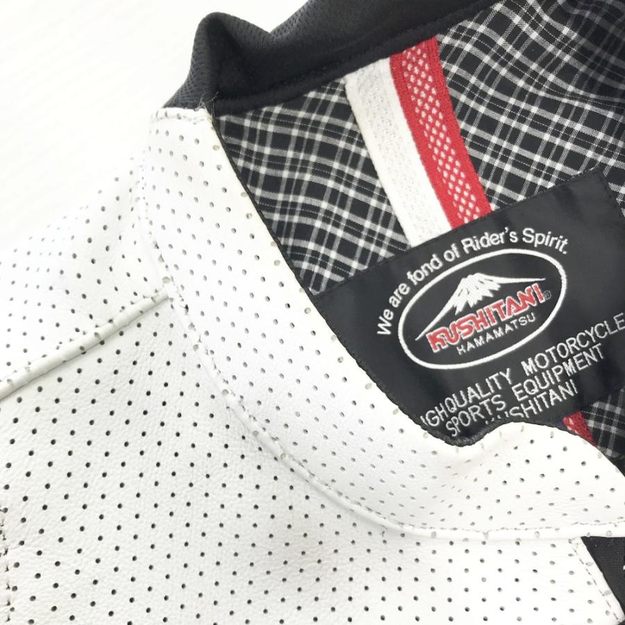 KUSHITANI クシタニ K0691M レザー クロームジャケット メッシュ