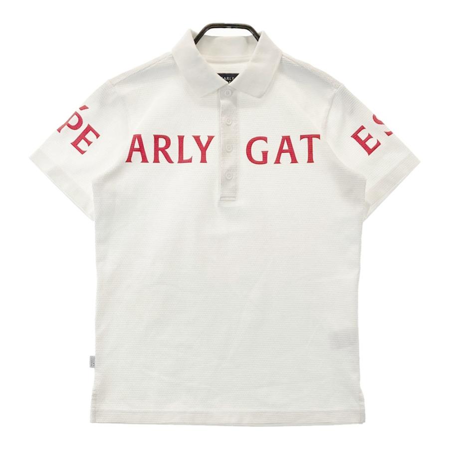 PEARLY GATES パーリーゲイツ 半袖ポロシャツ ホワイト系 3 ゴルフ