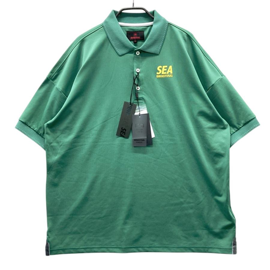 WIND AND SEA × BRIEFING ポロシャツ ブラック M 新品 WIND AND