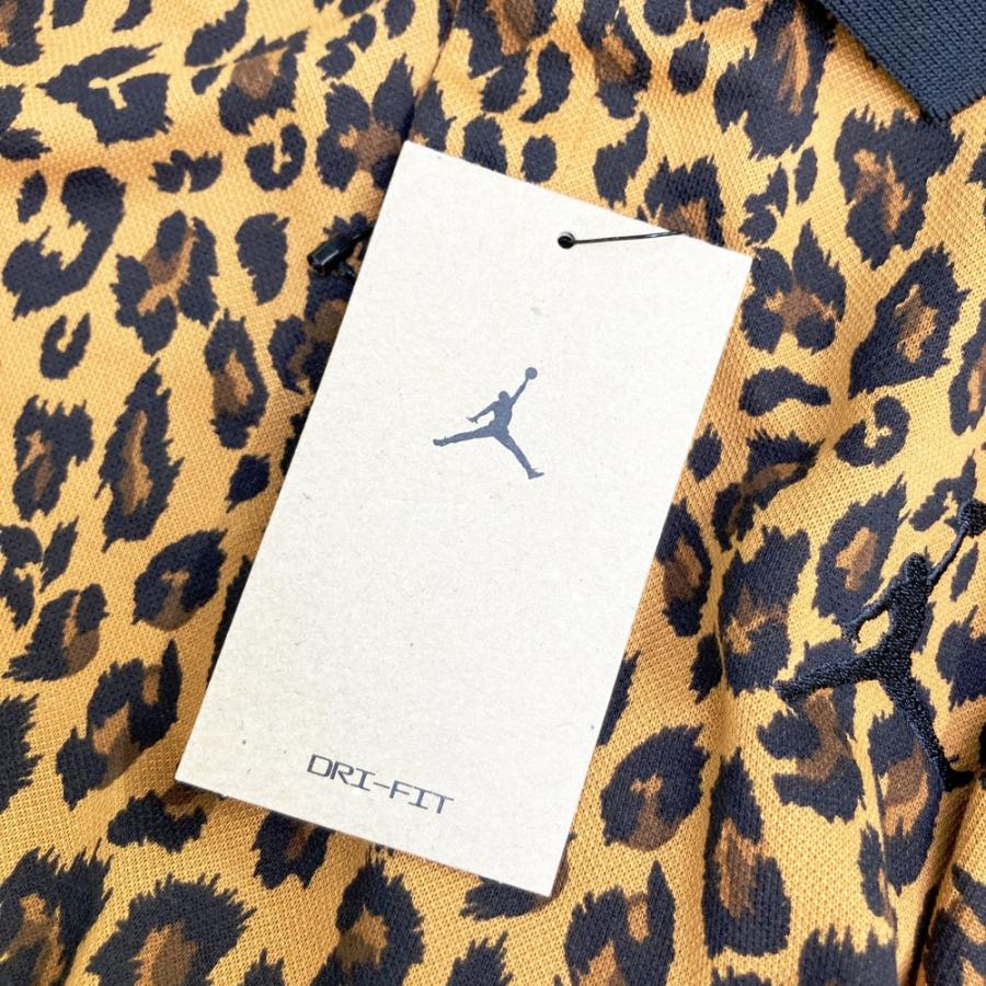 新品】JORDAN GOLF ジョーダンゴルフ 半袖ポロシャツ レオパード柄