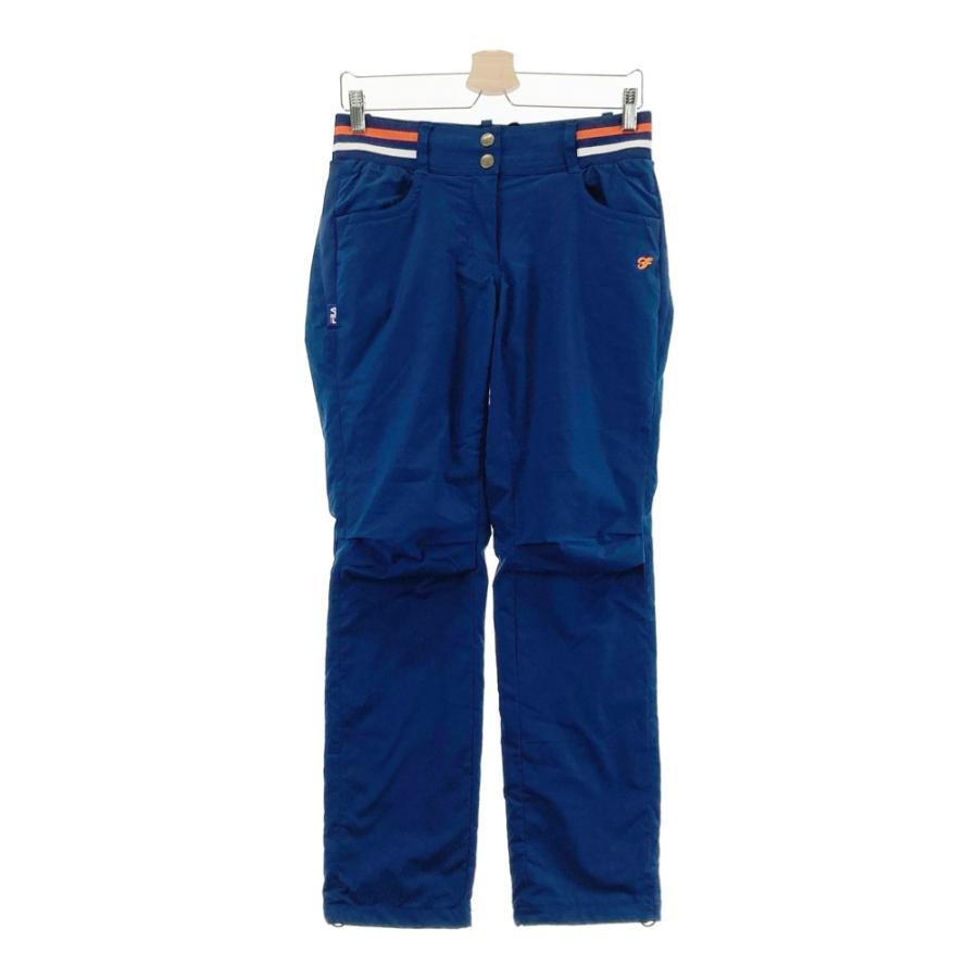 FILA GOLF フィラゴルフ ナイロン 蓄熱 ロングパンツ ネイビー系 L