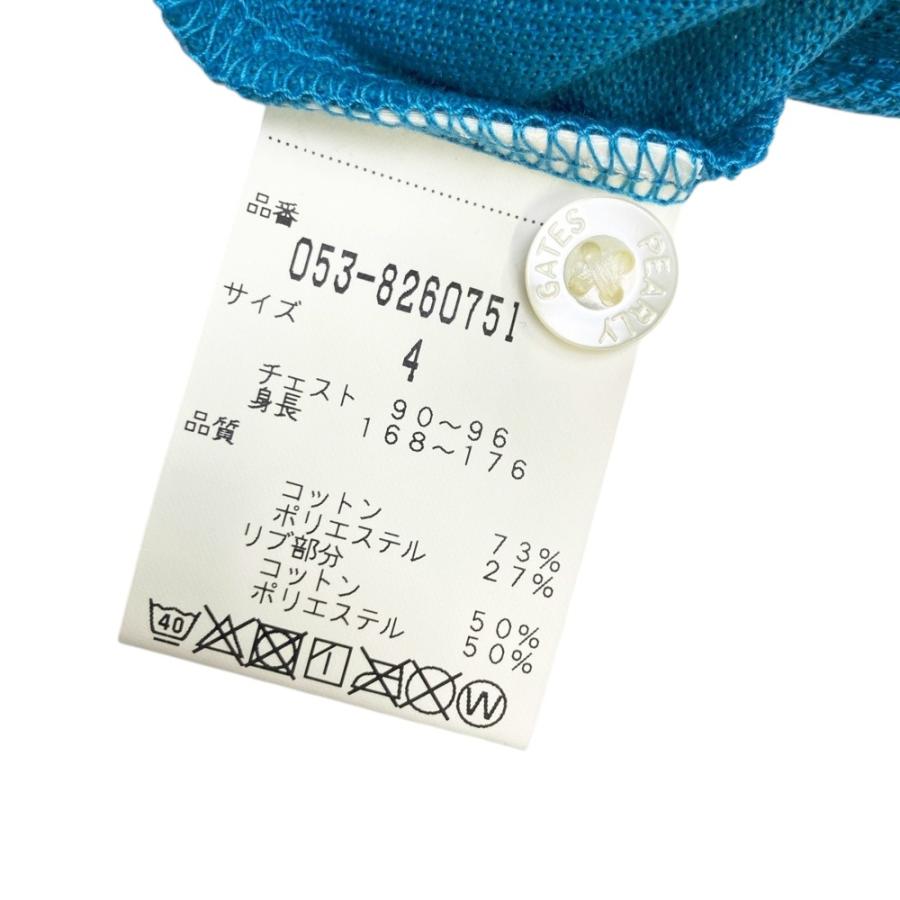 ☆値下げ☆　未使用　PEARLY GATES ネイビー ポロシャツ サイズ４ 2025年最新】パーリーゲイツ ポロシャツ 6の人気アイテム - メルカリ