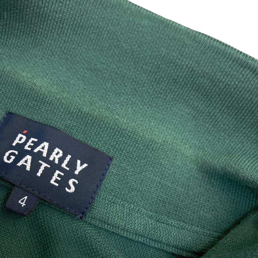 PEARLY GATES（パーリーゲイツ） 半袖ポロシャツ グリーン系 4 ゴルフ