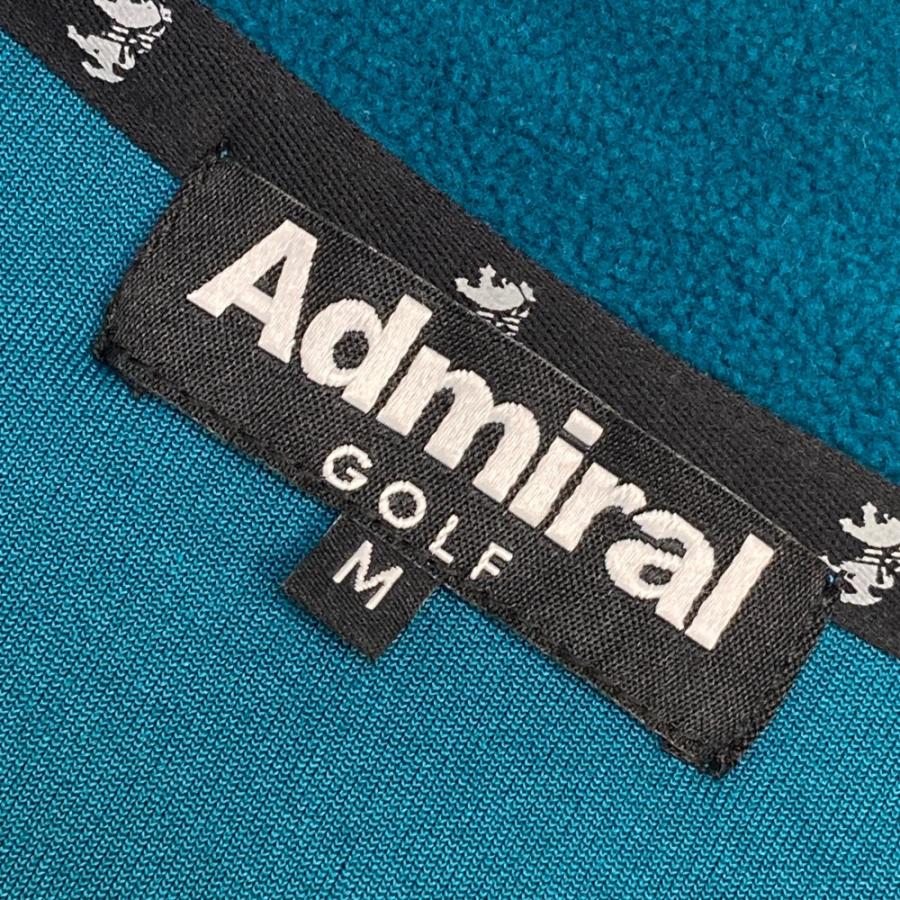 サイズ：M ADMIRAL アドミラル  フリース ジップジャケット  グリーン系 [240101513218] ゴルフウェア メンズ ストスト Admiral（アドミラル） フリース ジップジャケット グリーン系 M
