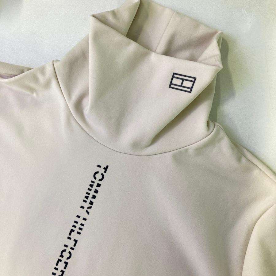 GOLF トミーヒルフィガーゴルフ　ハイネック　ニット トミーヒルフィガーゴルフ シグネチャーストライプ ハイネック