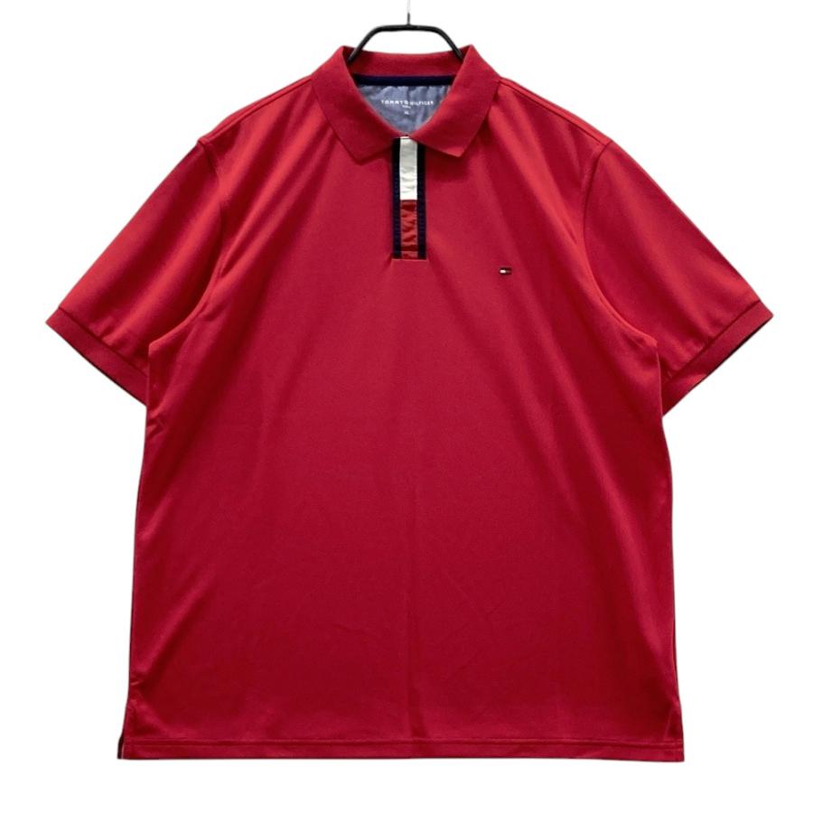   GOLF ポロシャツ XL レッド TOMMY HILFIGER GOLF トミー ヒルフィガーゴルフ 半袖ポロシャツ