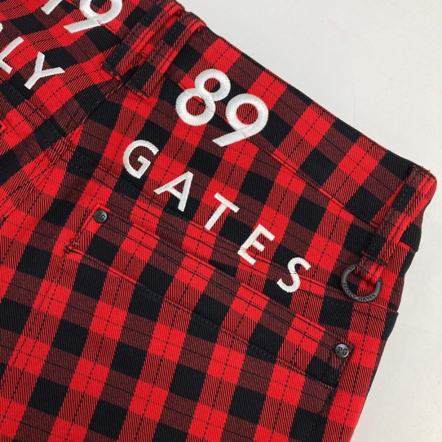 サイズ：0 PEARLY GATES パーリーゲイツ 055-1231004 パンツ チェック レッド系 [240101513309] ゴルフウェア レディース ストスト PEARLY GATES（パーリーゲイツ） 【新品】PEARLY GATES 055-1231004