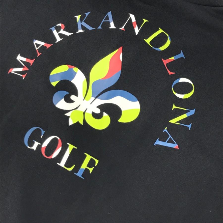 MARK&LONA マークアンドロナ ハーフジップ 長袖Tシャツ 裏起毛