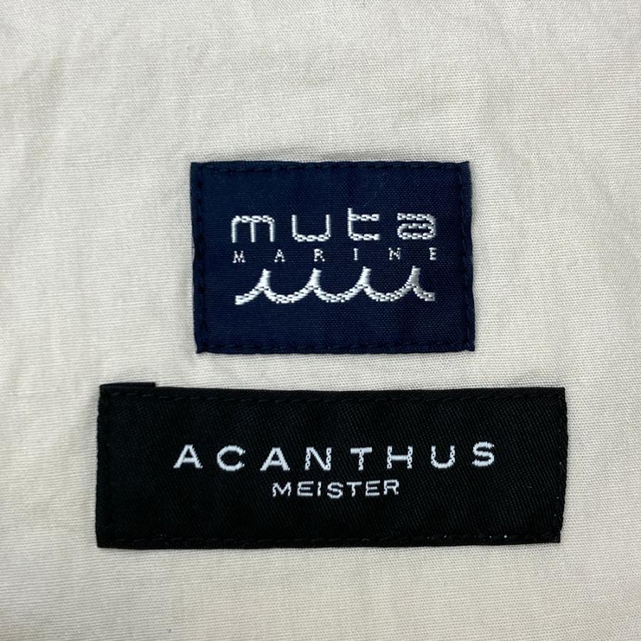 MUTA MARINE ムータマリン ×ACANTHUS ハーフパンツ ベージュ系 M