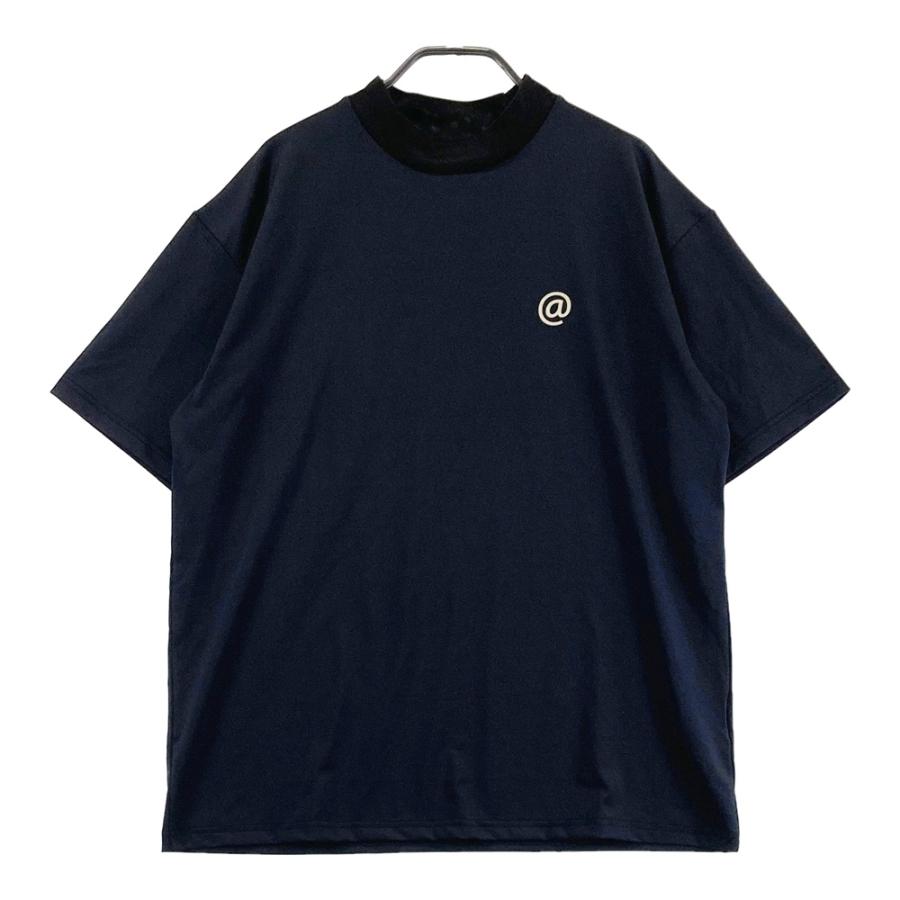 STCH SEVENTYTWO CLUBHOUSE ×antiqua GOLF モックネック 半袖Tシャツ