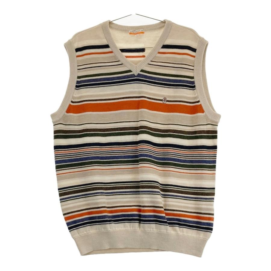 カステルバジャックVネックベスト｜サイズ：5 CASTELBAJAC カステル