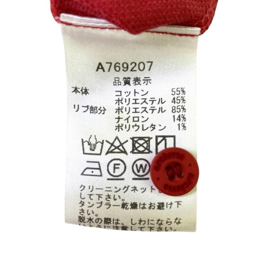 ARCHIVIO アルチビオ 半袖ポロシャツ レッド系 50 ゴルフウェア メンズ