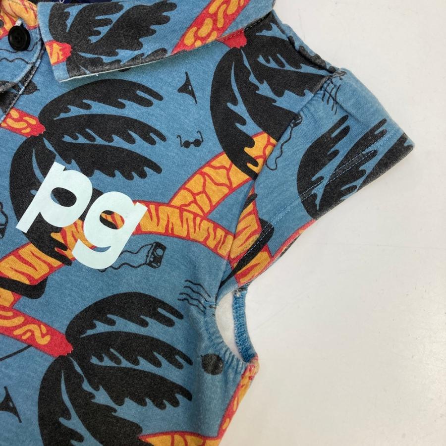 PEARLY GATES パーリーゲイツ 半袖ワンピース 総柄 ブルー系 0 ゴルフ