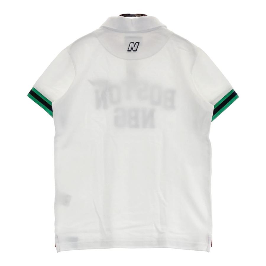 極美品　ニューバランス　ゴルフ　半袖　ポロシャツ　ロゴ　白　ホワイト　7 New Balance Golf（ニューバランスゴルフ） ニューバランス 半袖