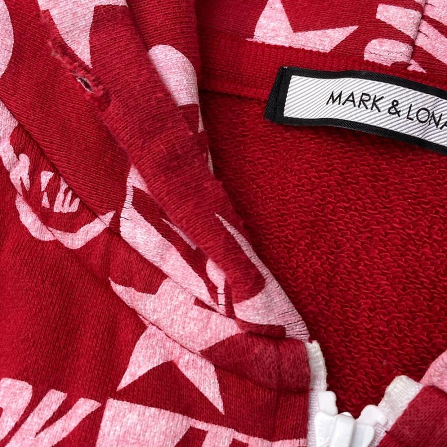 MARK&LONA マークアンドロナ スウェット 長袖ジップパーカー