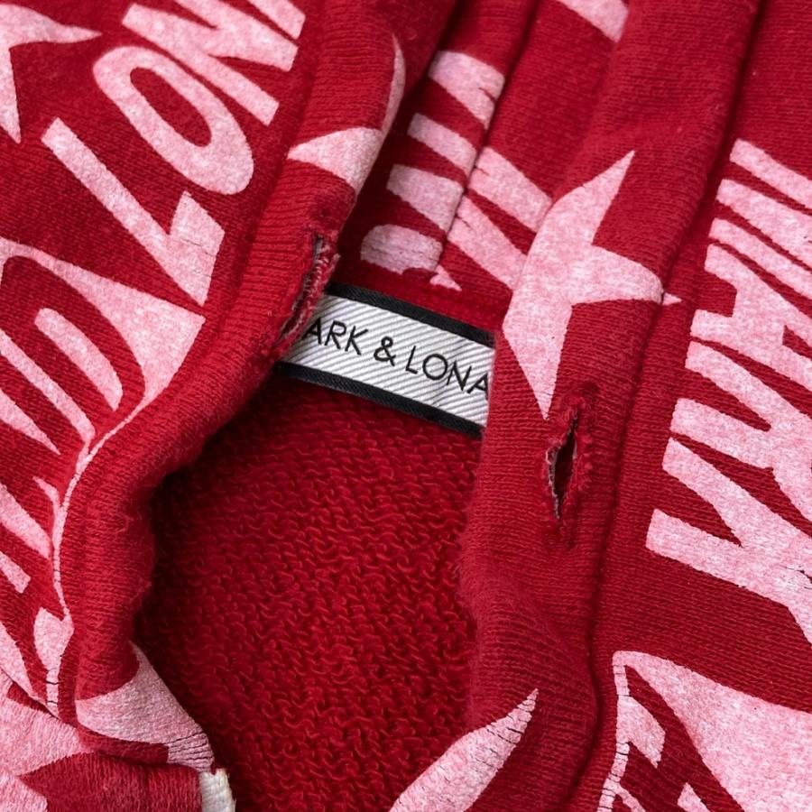 MARK&LONA マークアンドロナ スウェット 長袖ジップパーカー