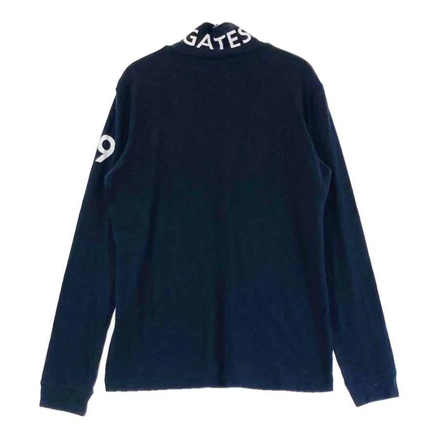 新品】PEARLY GATES パーリーゲイツ ハイネック 長袖Tシャツ ネイビー