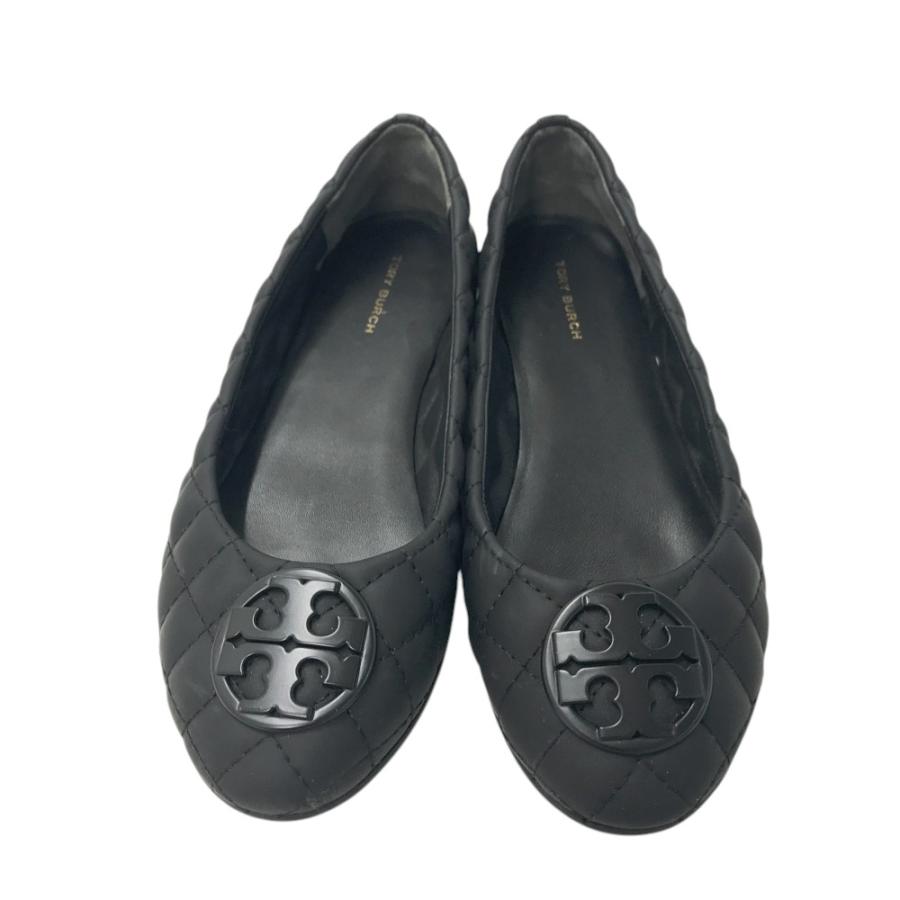 1579　トリーバーチ　パンプス　キルティング　ブラック　ほぼ未使用 TORY BURCH トリーバーチ フラットシューズ キルティング