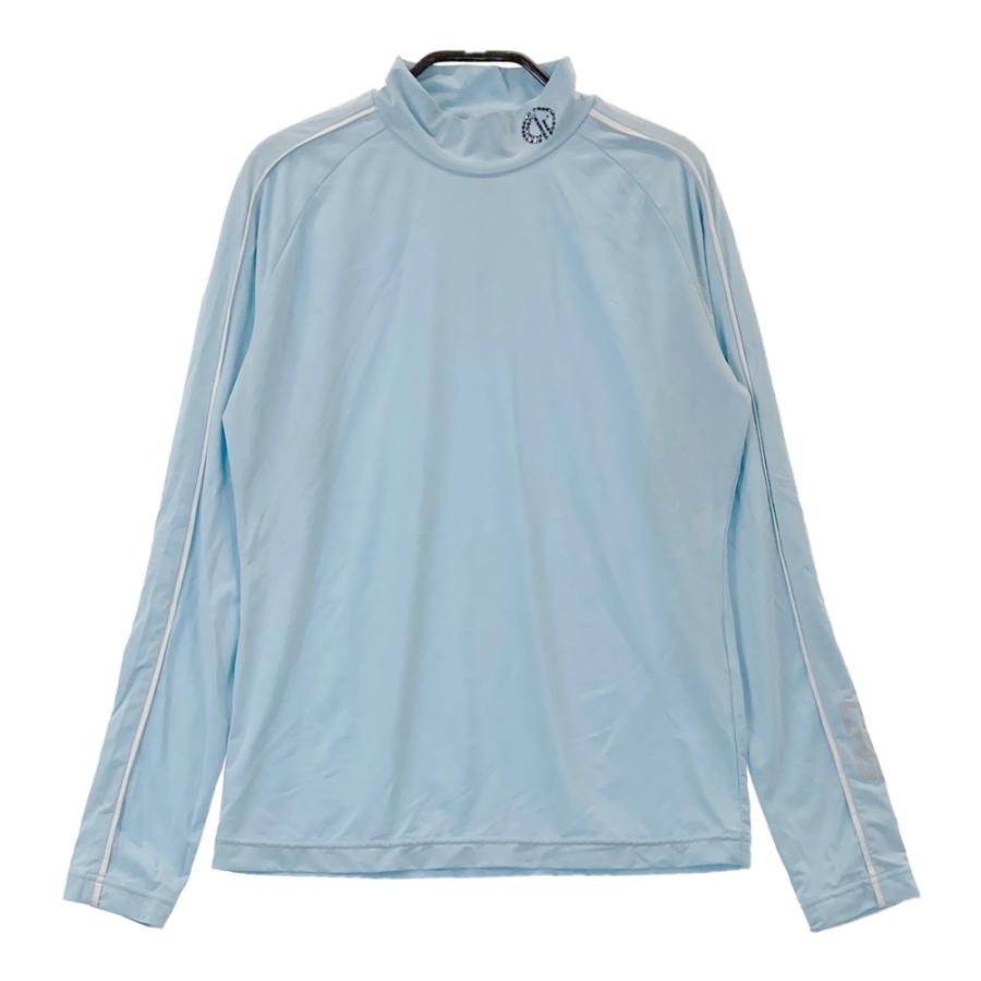 新品❤️CPG GOLF ハイネック Tシャツ CPG GOLF シーピージーゴルフ ハイネック 長袖インナーTシャツ ブルー