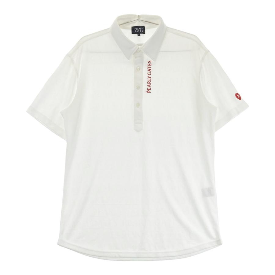 未使用品　PEARLY GATES パーリーゲイツ　ポロシャツ　半袖　6 サッカーチェック半袖ポロシャツ | PEARLY GATES（パーリー