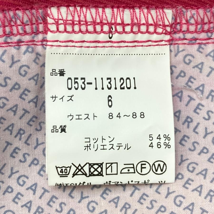 PEARLY GATES パーリーゲイツ ロングパンツ パープル系 6 ゴルフ