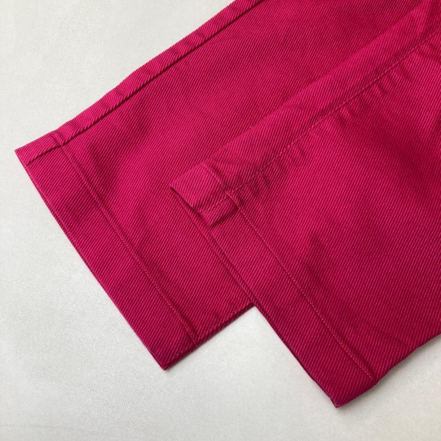 美品 パーリーゲイツ ゴルフパンツ 紫 PGロゴ メンズ サイズ6 快適素材 パーリーゲイツ PEARLY GATES ゴルフ パンツ ロング 綿