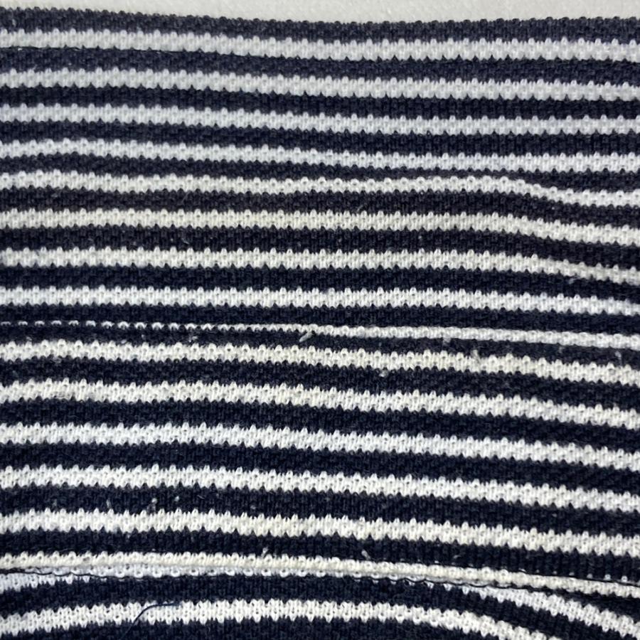 PEARLY GATES パーリーゲイツ 長袖ポロシャツ ストライプ柄