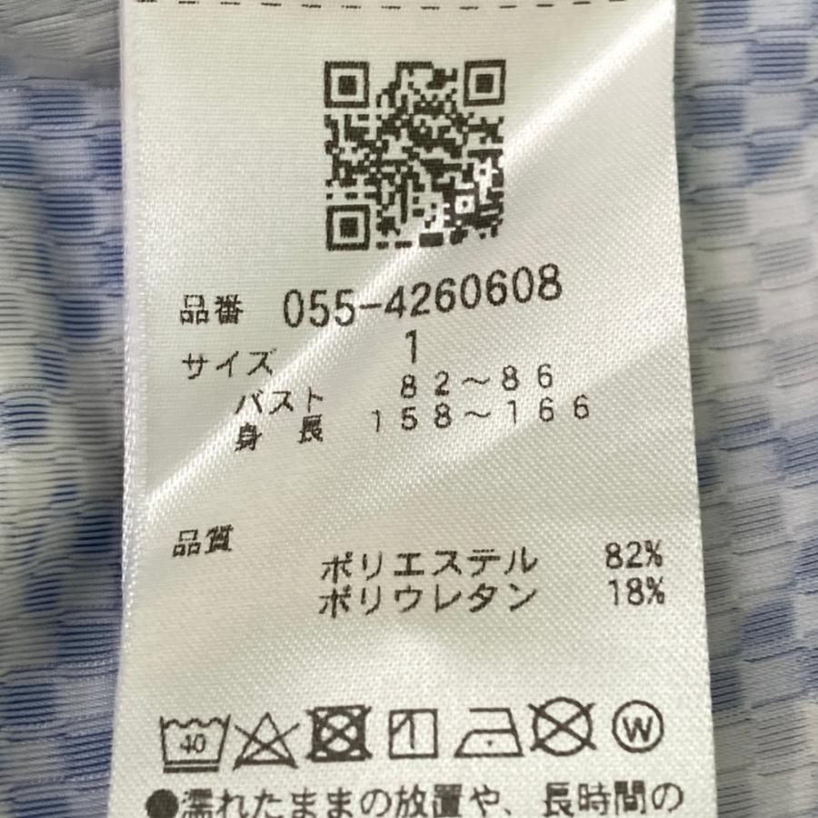 PEARLY GATES パーリーゲイツ 2024年モデル ノースリーブポロシャツ 総柄 ホワイト系 1 ゴルフウェア レディースの画像