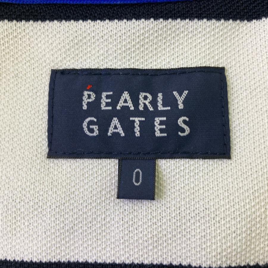 PEARLY GATES パーリーゲイツ 半袖ポロ ワンピース ボーダー柄