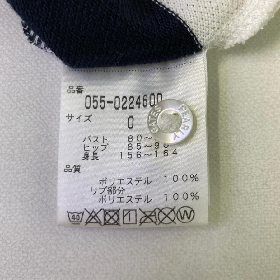 PEARLY GATES パーリーゲイツ 半袖ポロ ワンピース ボーダー柄