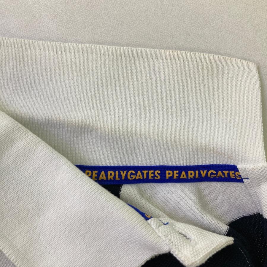 PEARLY GATES パーリーゲイツ 半袖ポロ ワンピース ボーダー柄