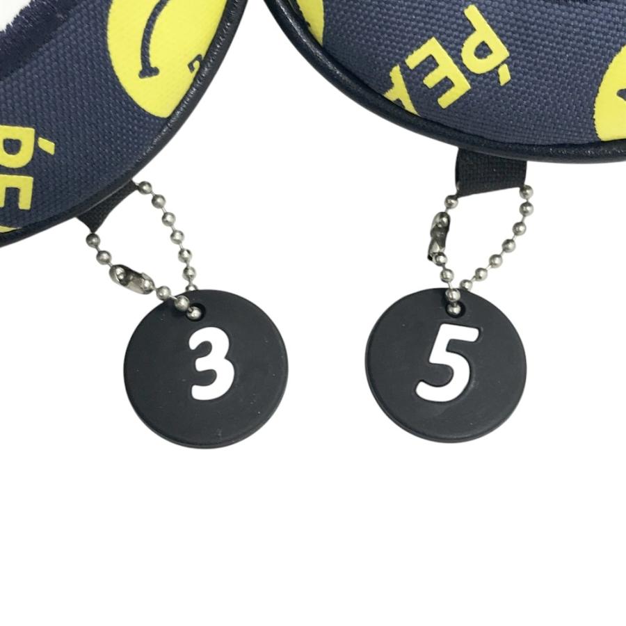 パーリーゲイツ ニコちゃん　グッズ3点セット PEARLY GATES パーリーゲイツ ヘッドカバー 3点セット ニコ