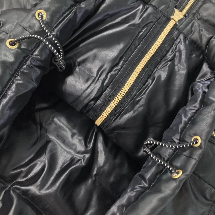 マーク&ロナ 総MLブラックカモフラ柄 ダウンベスト MARK&LONA マークアンドロナ ダウンベスト 迷彩 カモフラ柄