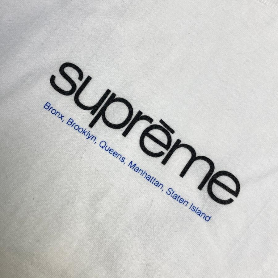 SUPREME シュプリーム Five Boroughs Tee 半袖Tシャツ ホワイト