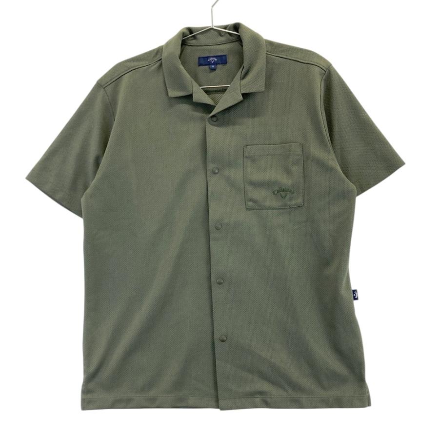 新品未使用品キャロウェイ半袖シャツ メッシュ素材 Callaway キャロウェイ ゴルフウェア 半袖シャツ 春 夏 かざあな