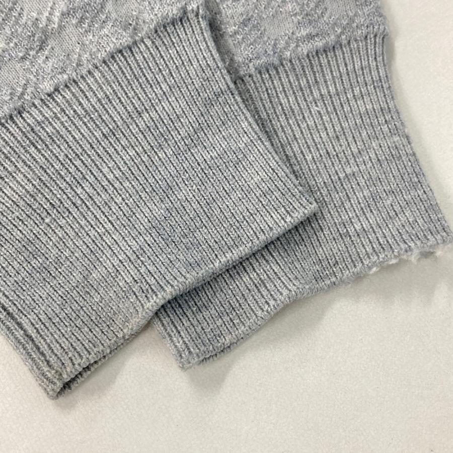 スリクソン　デサント　長袖　ニットセーター　ウール混　バイカラー　LL スリクソン デサント 長袖 ニットセーター ウール混 バイカラー