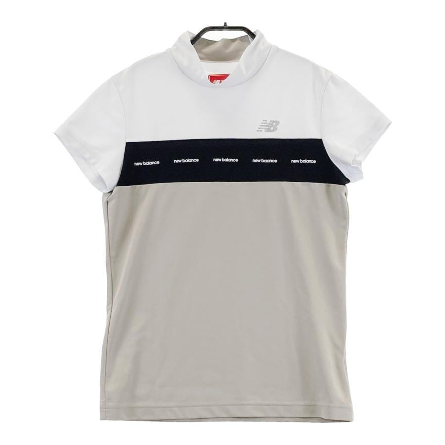 New Balance golf 半袖シャツ 白 ホワイト ハイネック ニット New Balance（ニューバランス） NEW BALANCE GOLF 2024年モデル