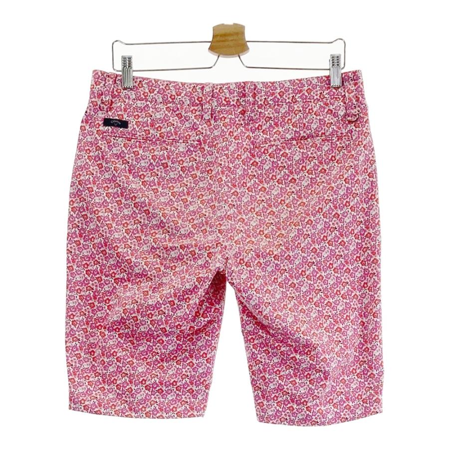 Callaway ピンク ショートパンツ Callaway（キャロウェイ） ハーフパンツ 花柄 ピンク系 L ゴルフウェア