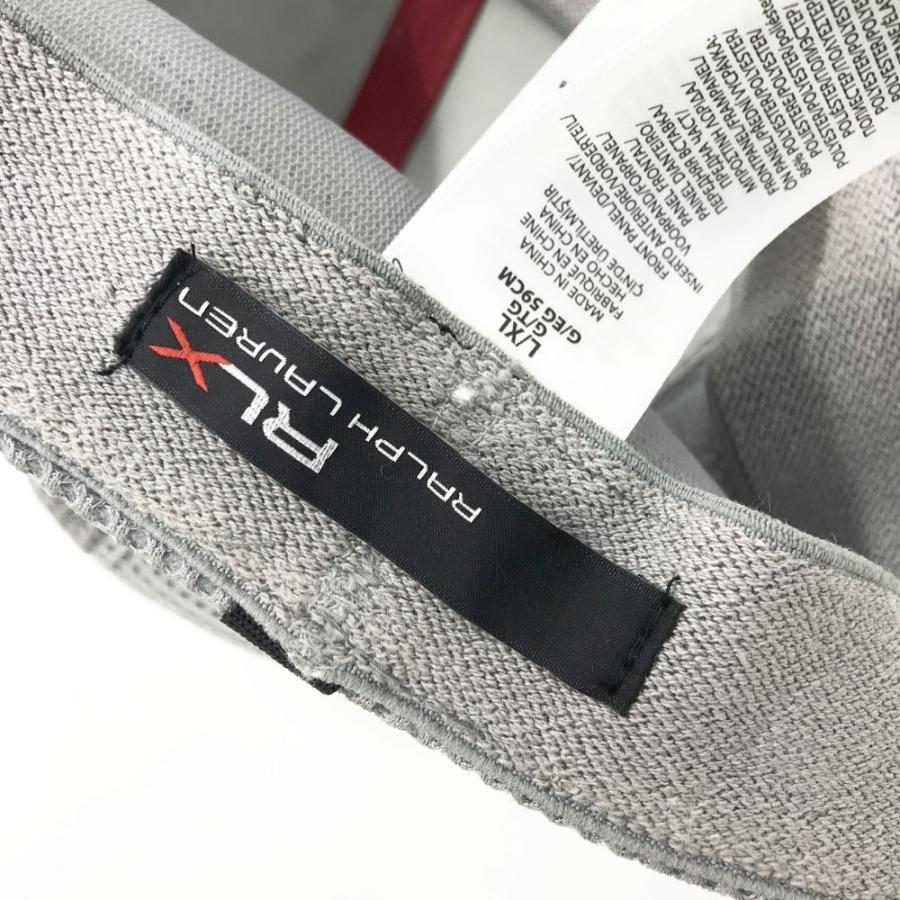 RLX ラルフローレン メッシュキャップ カモフラ 迷彩柄 グレー系