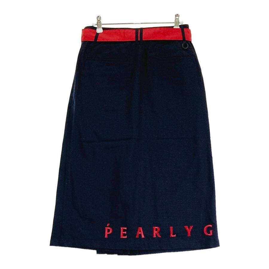 パーリーゲイツ プリーツスカート　ネイビー　ロゴ パーリーゲイツ プリーツスカート ネイビー ロゴ PEARLY GATES