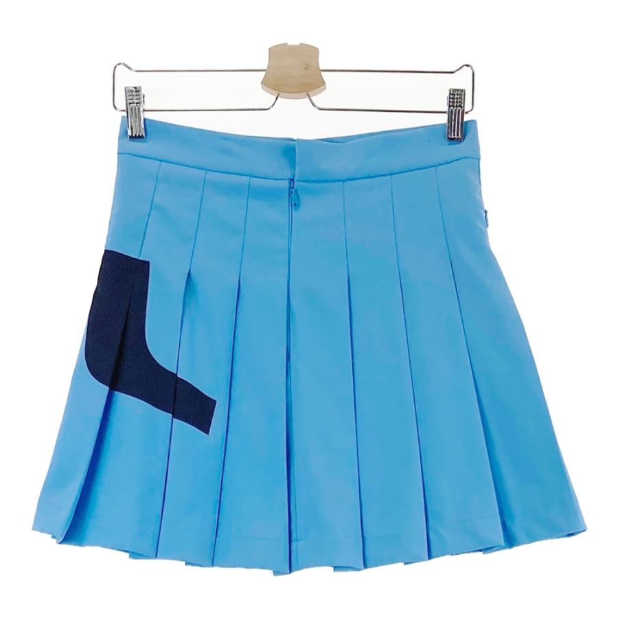 【新品未使用】J.LINDEBERG ジェイリンドバーグ 水色 プリーツスカート J.LINDEBERG ジェイリンドバーグ プリーツスカート ブルー系 S